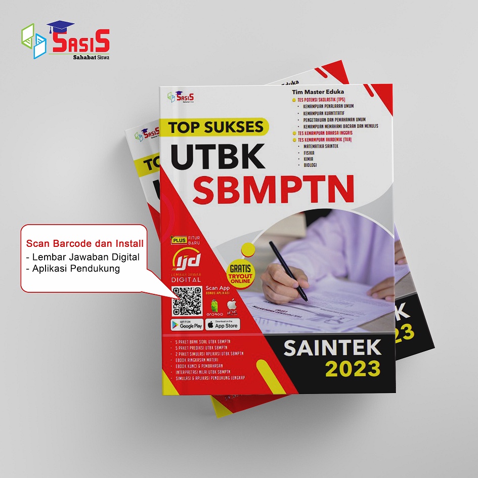 Jual Buku Utbk Sbmptn Buku Top Sukses Utbk Sbmptn Saintek