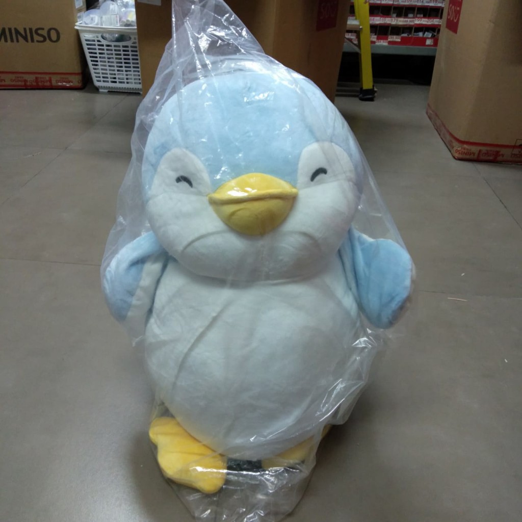 Jual Large Penguin Plush Toy Miniso Jumbo 46cm Boneka Miniso Boneka