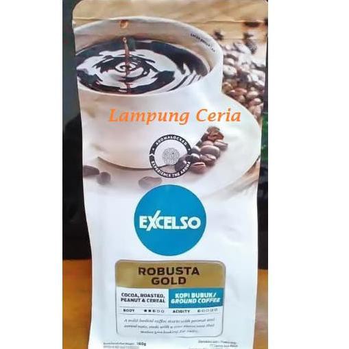 Jual Kopi Bubuk Excelso Robusta Gold 100 Gr Shopee Indonesia