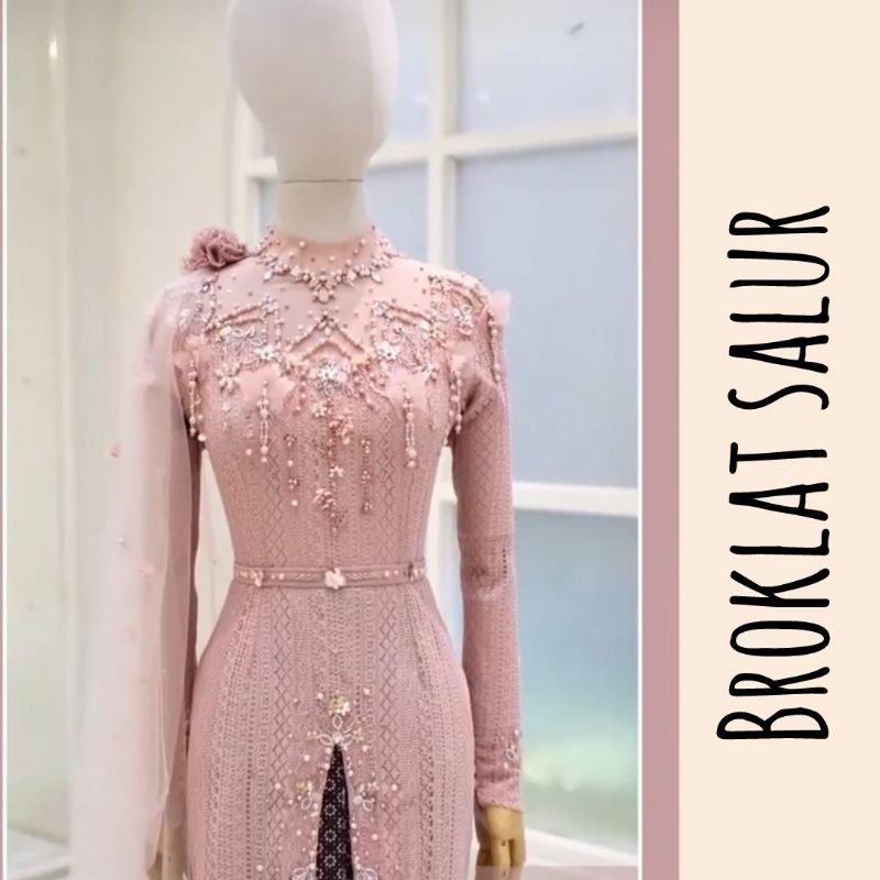 Jual Broklat Salur Mini Kebaya Bruklat Shopee Indonesia