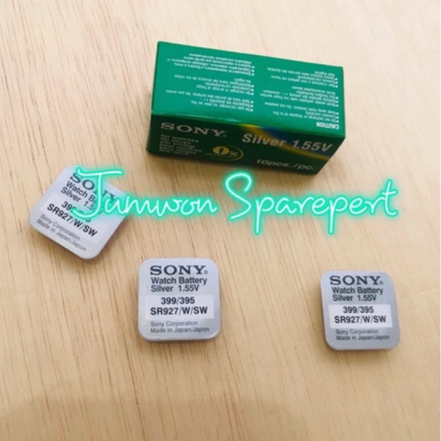 Jual ORIGINAL SONY SR927SW SR 927 SR927 SW W 399 395 BATRAI BATERAI