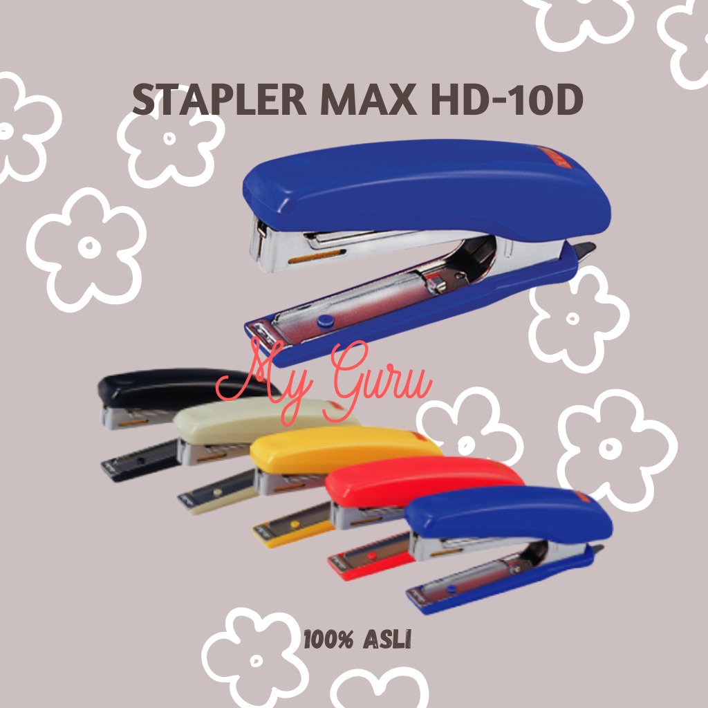 Jual Pcs Stapler Jepretan Staples Max Hd D Original Shopee