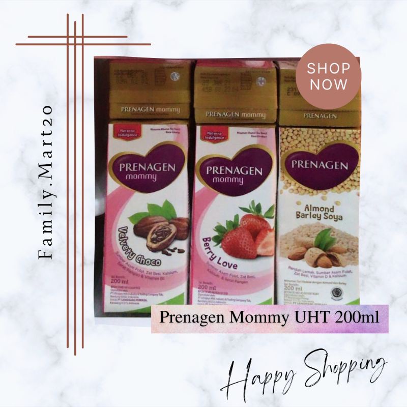 Jual Prenagen Mommy UHT 200ml Exp 2023 Shopee Indonesia