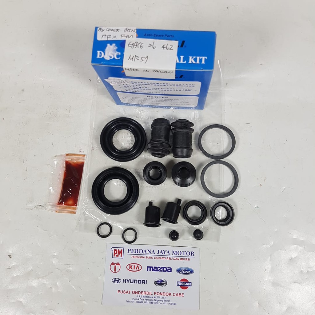 Jual Seal Sil Kit Kaliper Caliper Rem Roda Belakang Mazda Familia