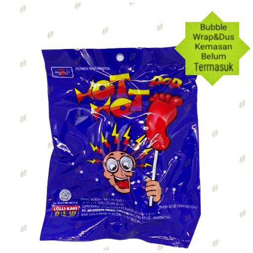 Jual Hot Hot Pop Lolli Kaki 5gr Zak Isi 25 Pcs Shopee Indonesia