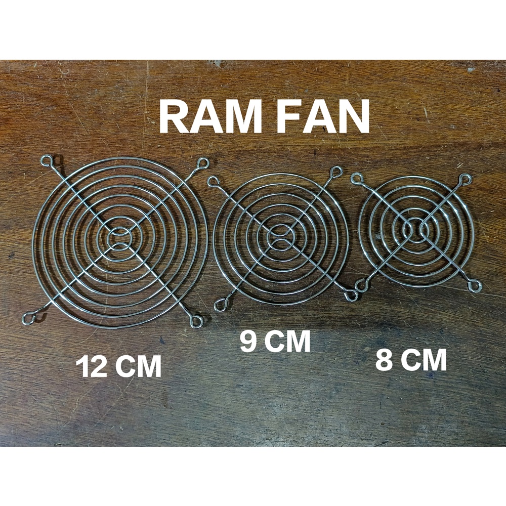 Jual Ram Fan Grill Tutup Kipas Pelindung Besi Cm Cm Cm Pilih