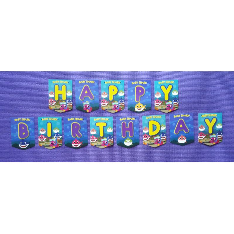 Jual Banner Hbd Baby Shark Shopee Indonesia