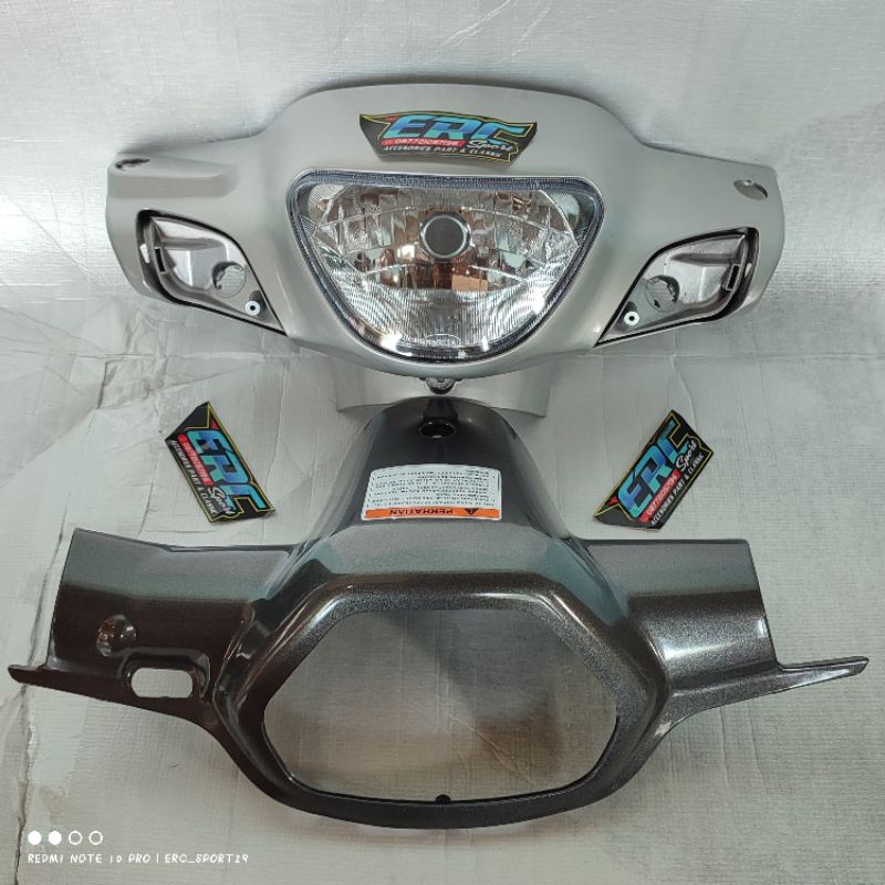 Jual Batok Depan Belakang Plus Reflektor Lampu Depan Suzuki Shogun New