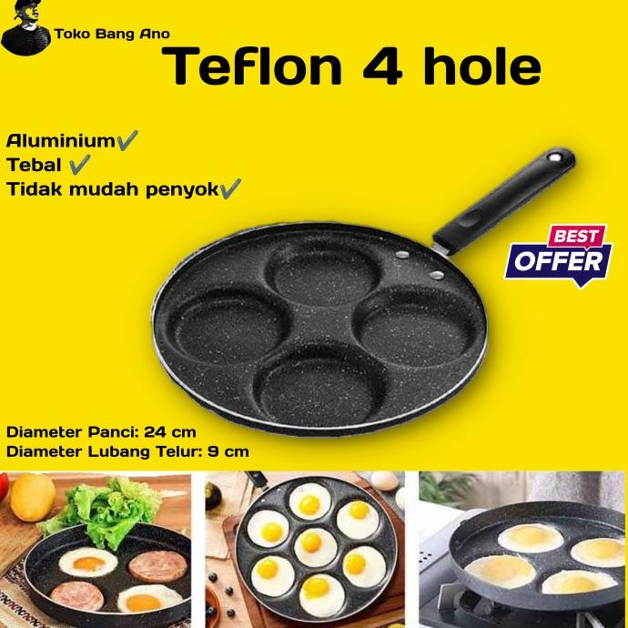 Jual Teflon Dorayaki Teflon Cetak Telur Cetakan Kue Lumpur Martabak