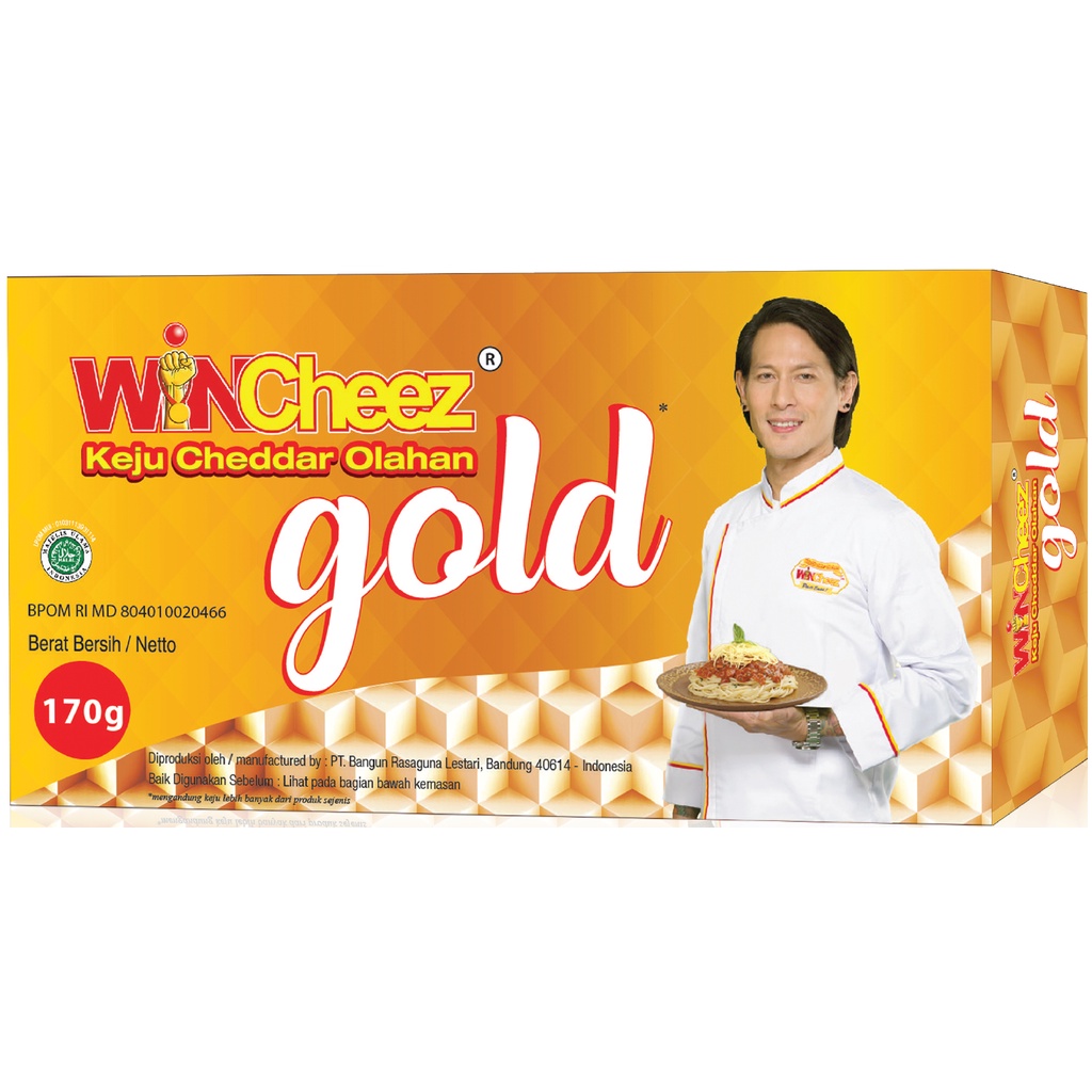 Jual Wincheez Gold Gr Keju Cheddar Olahan Chef Juna Shopee Indonesia