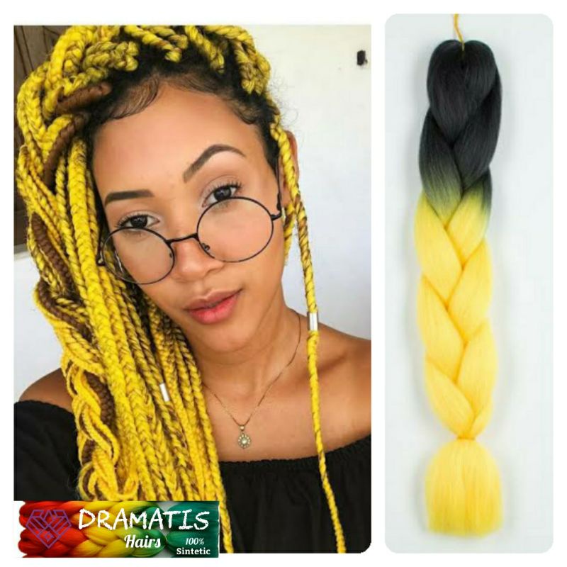 Jual Rambut Sambung Untuk Box Braids Warna Ukuran Inchi Cm