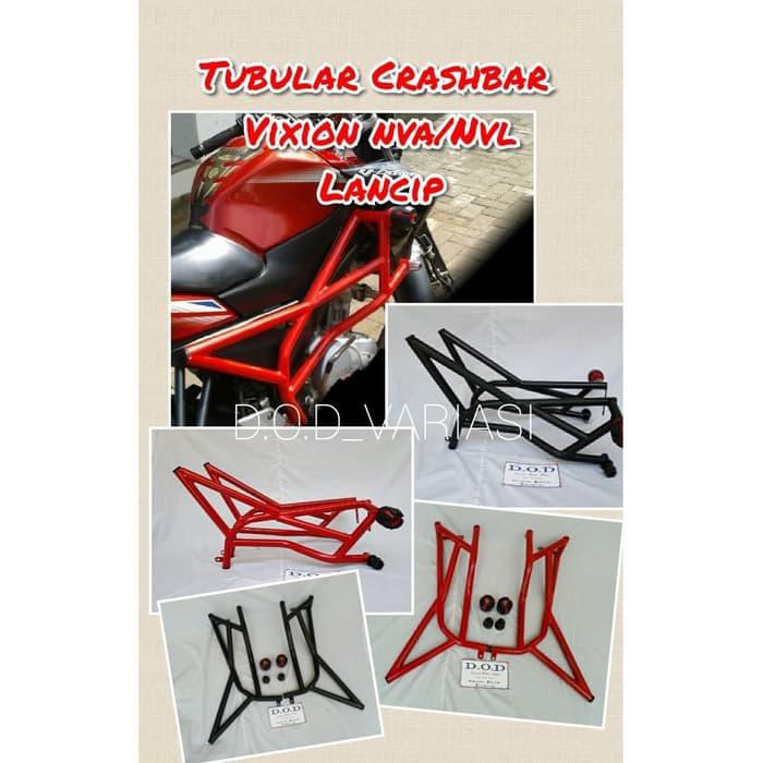 Jual Promo Tubular Crashbar Vixion Nva Nvl Model Lancip Perkakas Murah