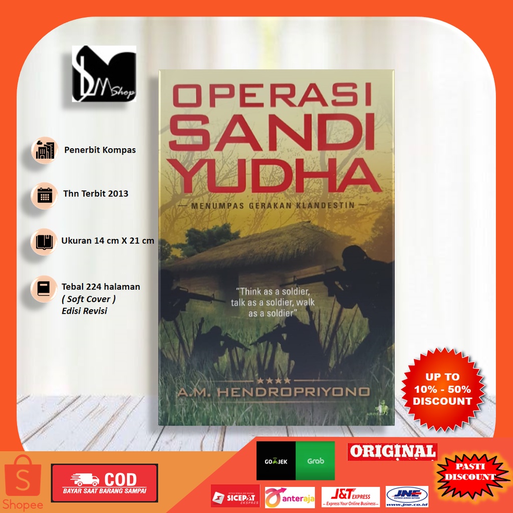 Jual Buku OPERASI SANDI YUDHA MENUMPAS GERAKAN KLANDESTIN Cover Baru