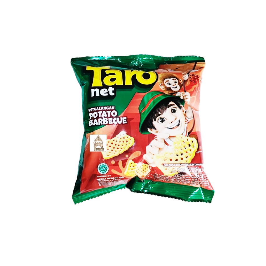 Jual Chiki TARO Net Potato BBQ Seaweed 8 Gram Istana Cemilan Shopee