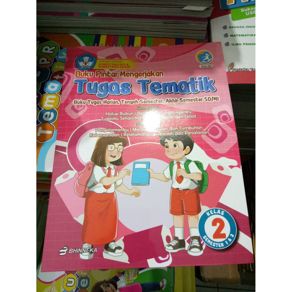 Jual Jual Buku Tugas Tematik Kelas 2 SD Edisi Revisi Buku Soal Soal