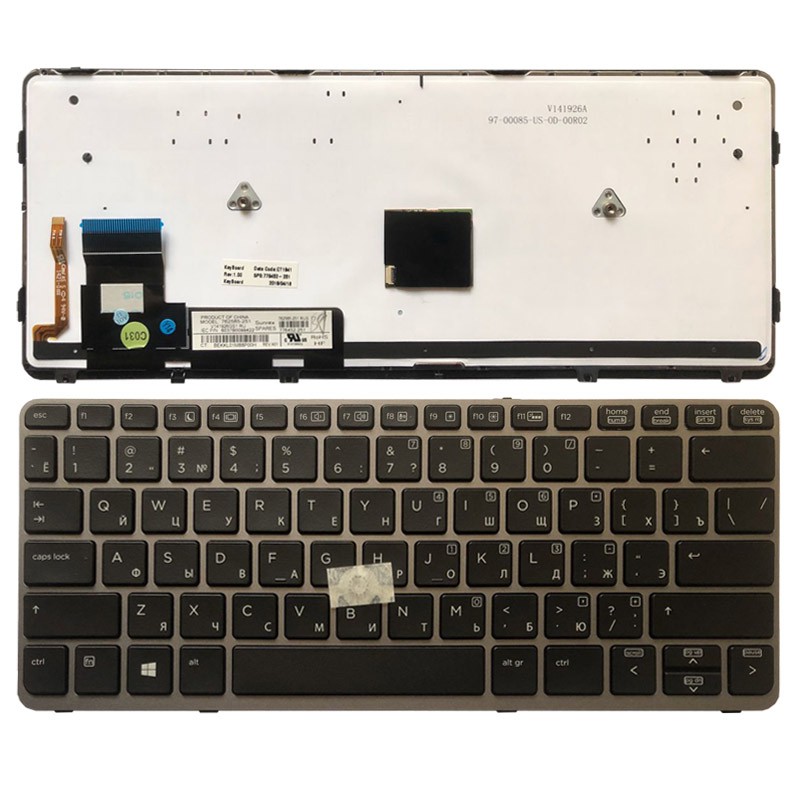 Jual IMPORT Russian Keyboard For HP Elitebook 720 G1 720 G2 725 G2 820