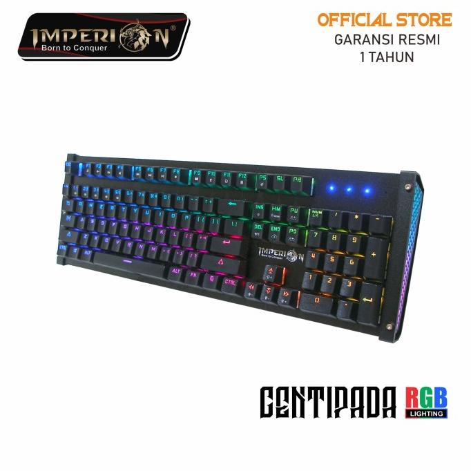 Jual Keyboard Gaming Imperion Centipada KG C10R Mechanical RGB