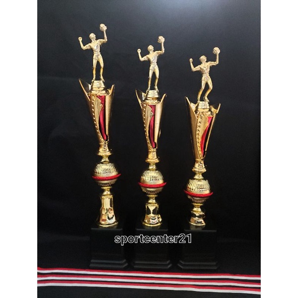 Jual PIALA TERBARU VOLLEY TROPHY VOLI Satu SET JUARA 1 2 3 Shopee