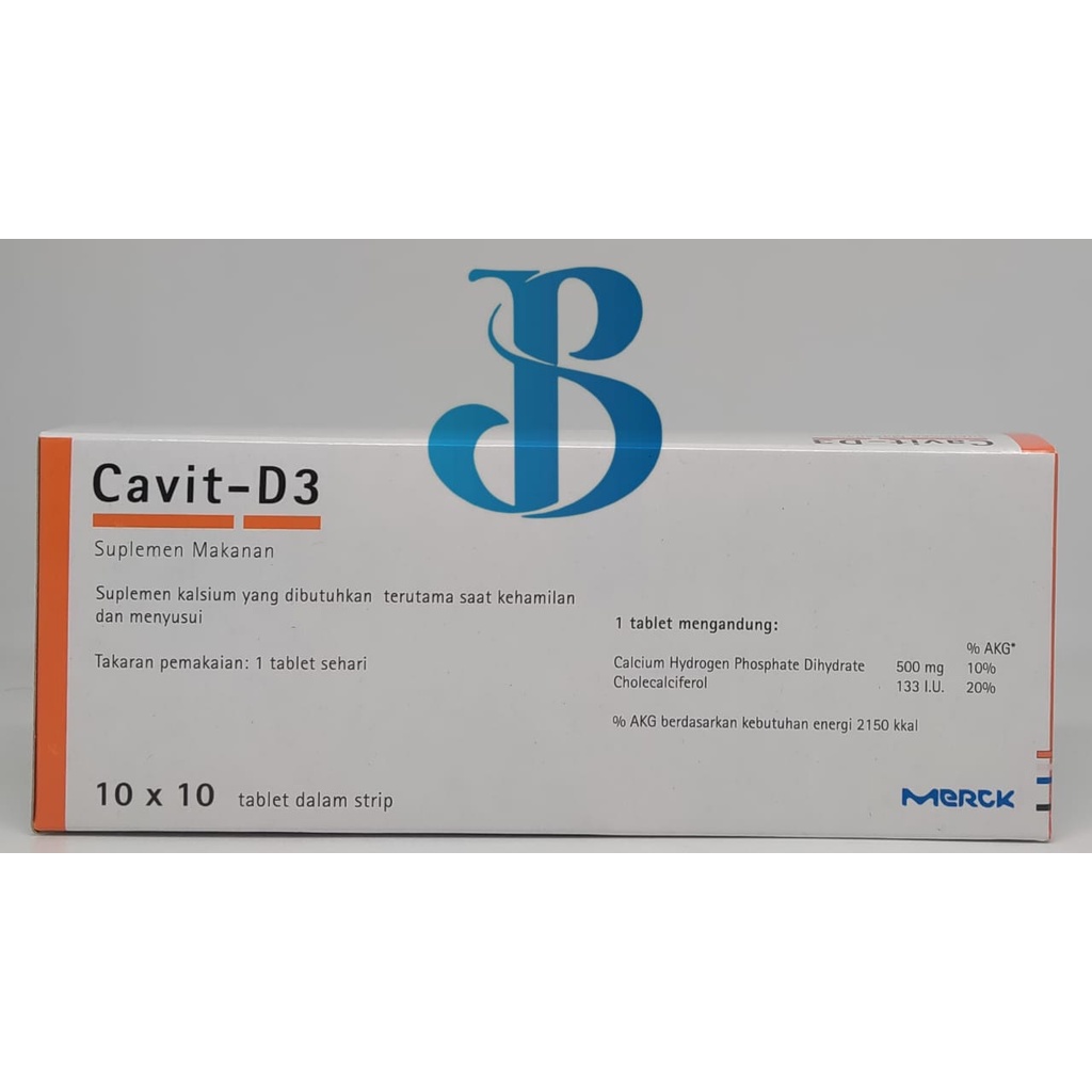 Jual Cavit D3 Multivitamin Box Isi 100 Cavit D3 Shopee Indonesia