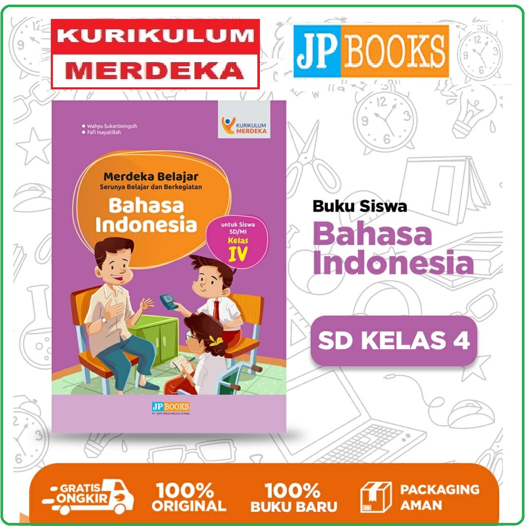 Jual Buku Merdeka Belajar Bahasa Indonesia Sd Kelas Penerbit Jp