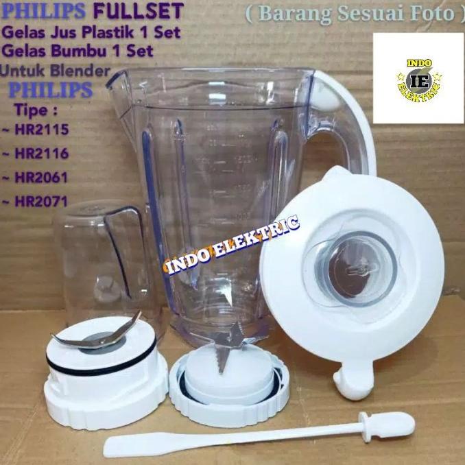 Jual Jk Br Gelas Jus Gelas Bumbu Blender Philips Dry Mill Hr