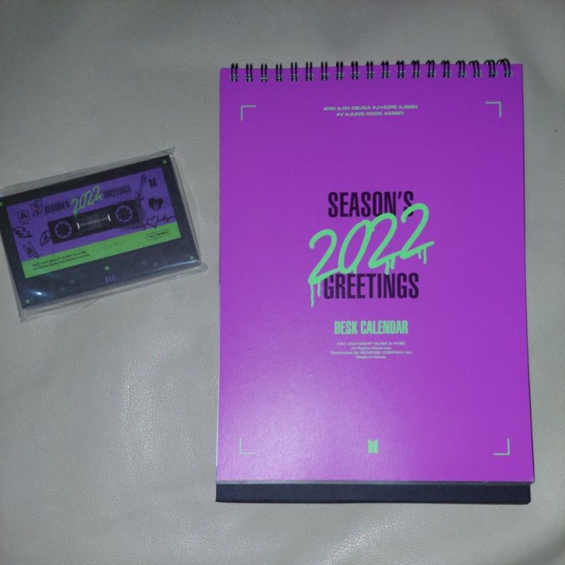 Jual SHARING BTS SEASON S GREETING OFFICIAL OUTBOX PHOTOBOOK TABLOIT