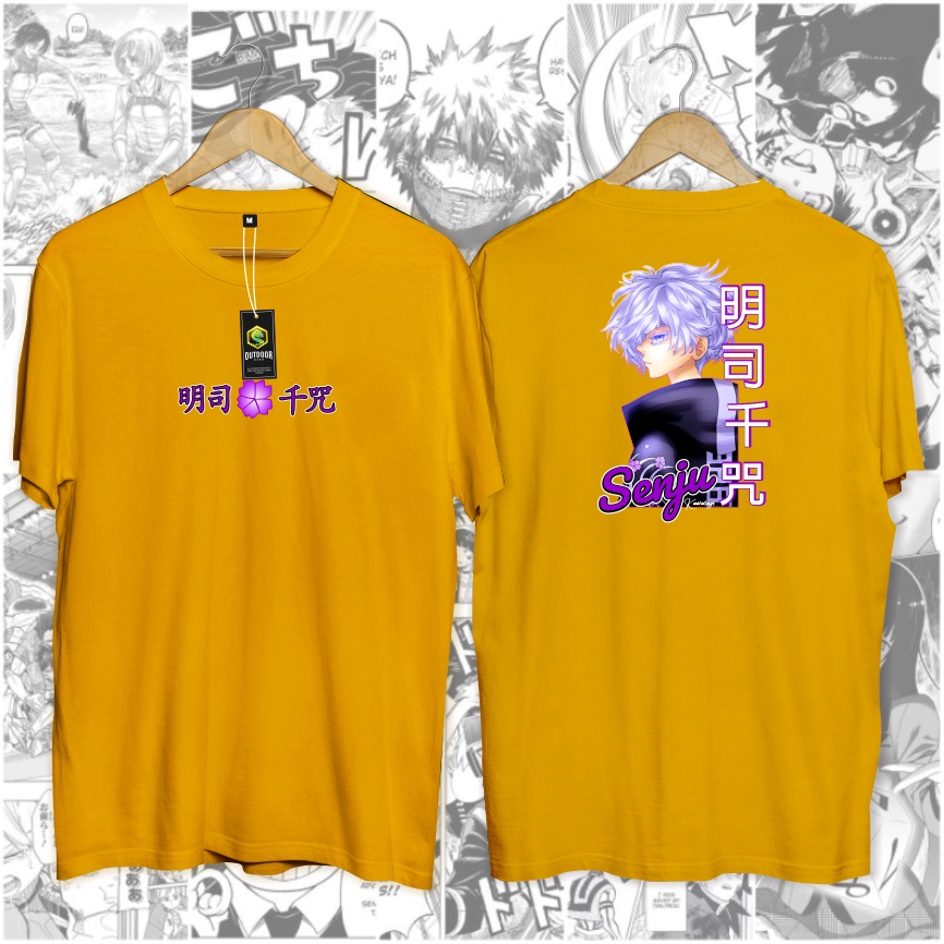 Jual Senju Kawaragi Kaos Tokyo Revengers Anime Distro Pria Wanita