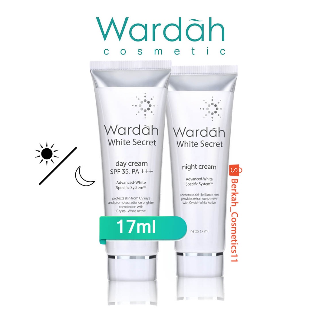 Jual Wardah White Secret Crystal Secret Day And Night Cream Ml