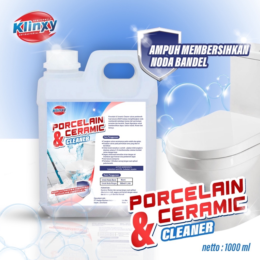 Jual Seroxil 1 Liter Pembersih Kerak Keramik Dan Noda Porselen Cleaner