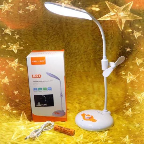 Jual LAMPU MEJA LED 2 MODE KIPAS USB Shopee Indonesia