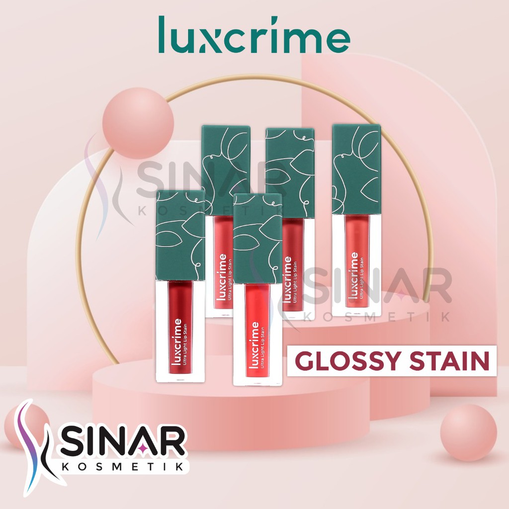 Jual Luxcrime Ultra Light Lip Stain Kemasan Lama Shopee Indonesia