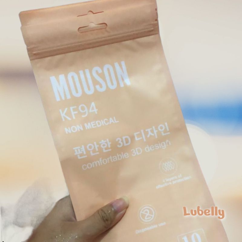 Jual Masker Mouson KF94 Nude Pink Only Shopee Indonesia