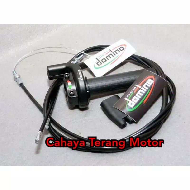 Jual GAS SPONTAN KABEL 2 DOMINO SAKLAR UNIVERSAL KLX CRF 150 RXK