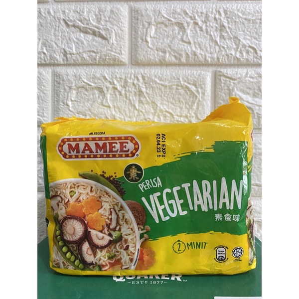 Jual Mie Vegetarian Mamee Instant Noodle Vegetarian Isi Bungkus