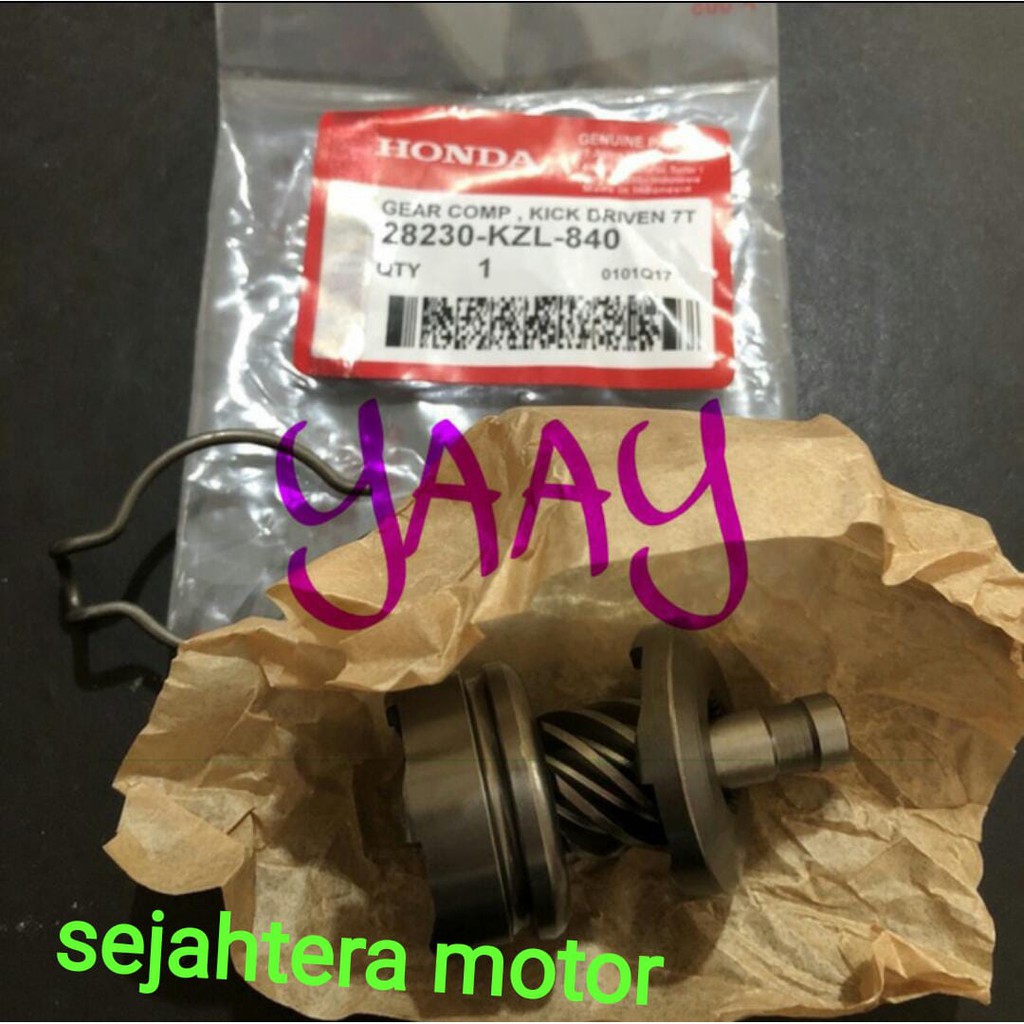 Jual Gear Gigi Pinion Kick Stater Starter Selah Honda Beat Fi New Kzl