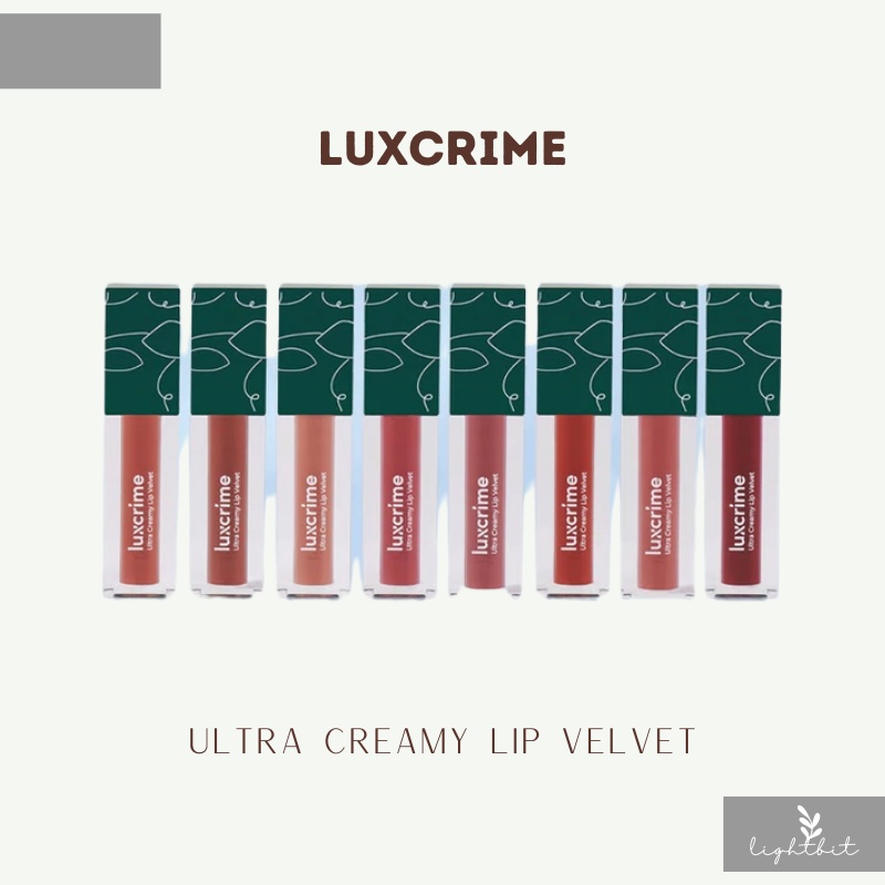 Jual Luxcrime Ultra Creamy Lip Velvet Shopee Indonesia