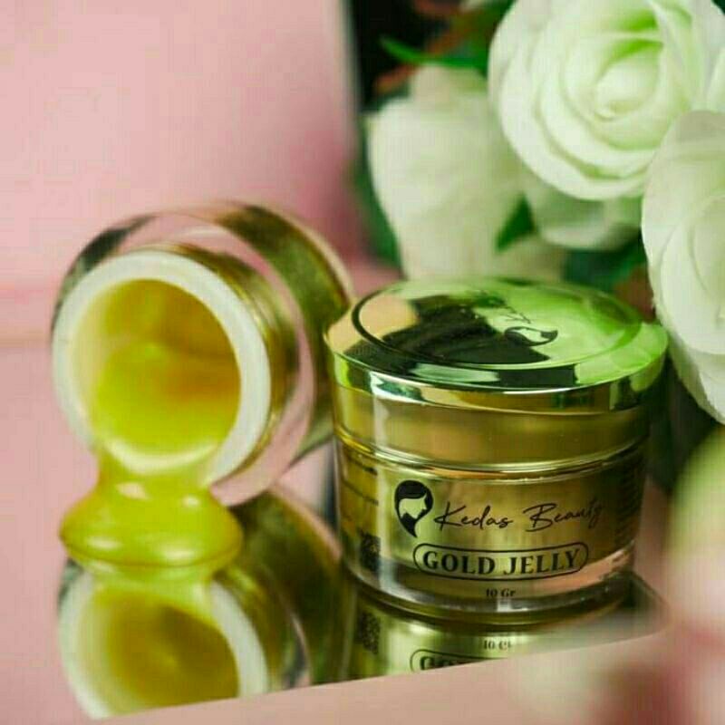 Jual GOLD JELLY KEDAS BEAUTY SKINCARE CREAM COLLAGEN KOSMETIK PERAWATAN