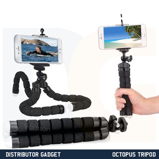 Jual Octopus Mini Tripod Flexible Holder Smartphone HP Lazy