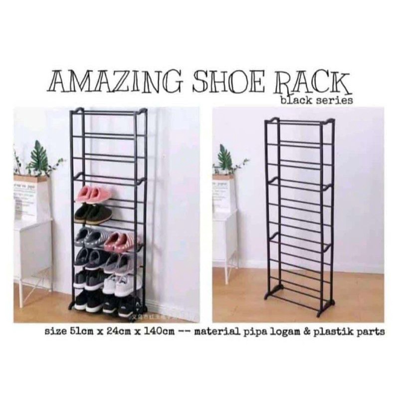 Jual AMAZING SHOE RAK RACK MULTI FUNGSI RAK AMAZING RAK JULBAB RAK