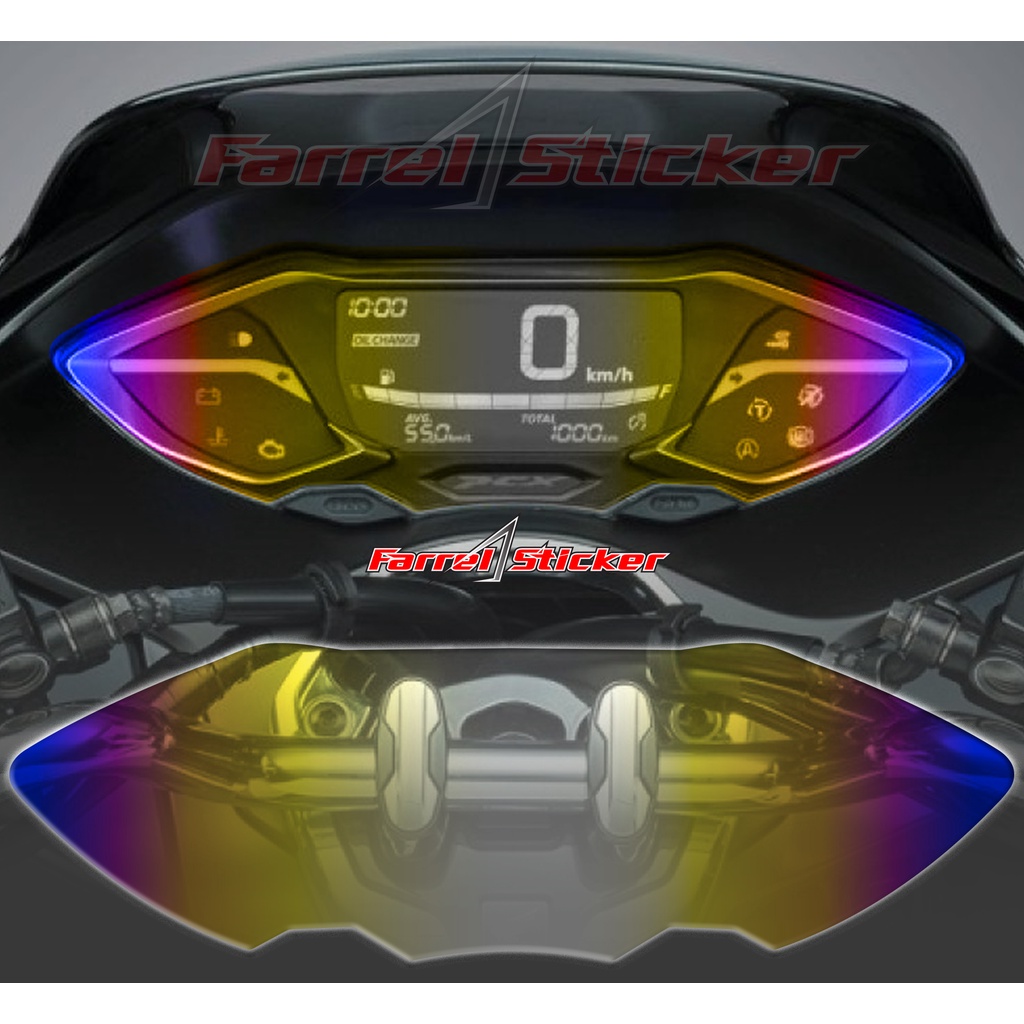 Jual STIKER ANTI GORES SPIDO PCX 160 STICKER SPEEDO METER PCX 160 Super