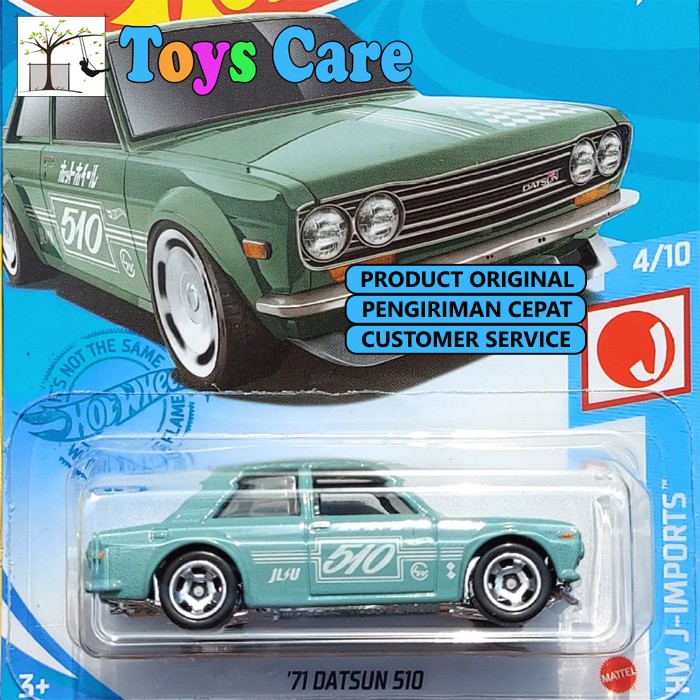 Jual HOTWHEELS 71 DATSUN 510 HIJAU 2021 BRE BLUEBIRD WAGON JDM