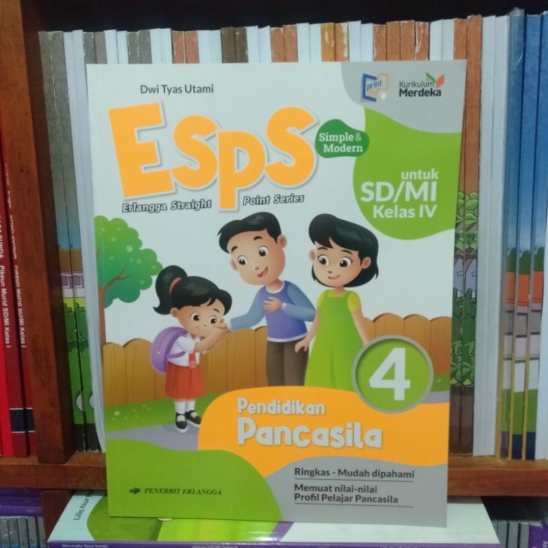 Jual ESPS PENDIDIKAN PANCASILA KLS 4 SD MI KURIKULUM MERDEKA Shopee