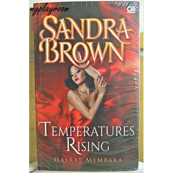 Jual Buku Novel Temperatures Rising Hasrat Membara By Sandra Brown