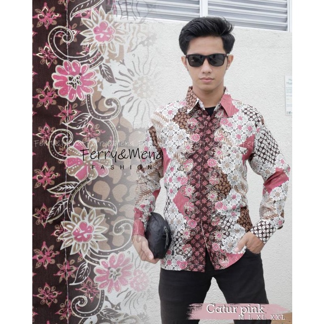 Jual Motif Terbaru Kemeja Batik Pria Lengan Panjang Hem Batik