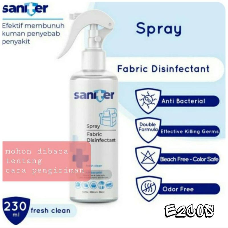 Jual Promo Saniter Fabric Desinfectant Air Surface Desinfectant All