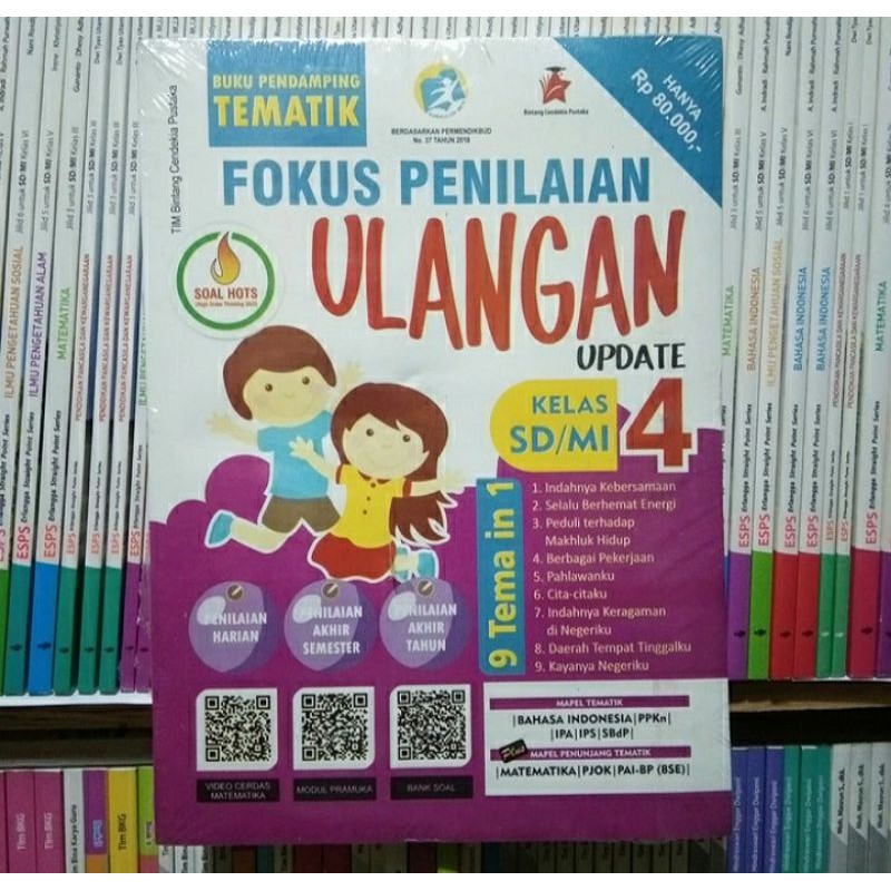 Jual Fokus Penilaian Ulangan Edisi Update Sd Kelas Buku