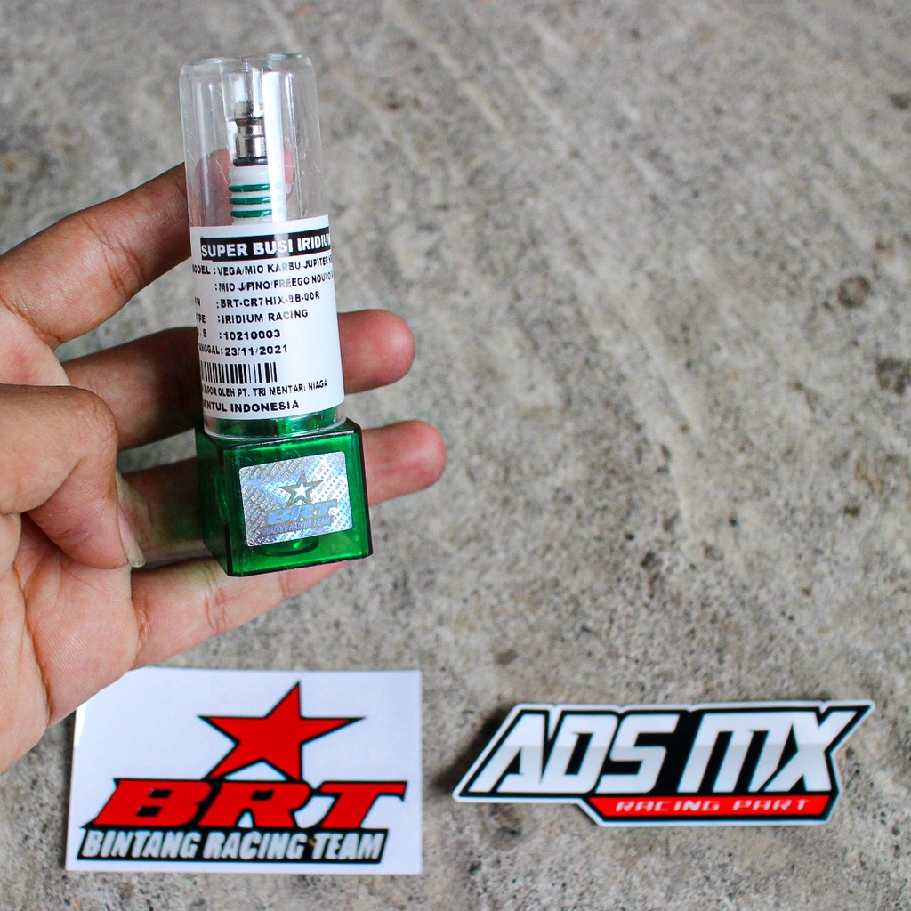 Jual BUSI SUPER BRT IRIDIUM PLUS KLX CRF Dtracker 150 JUPITER MIO