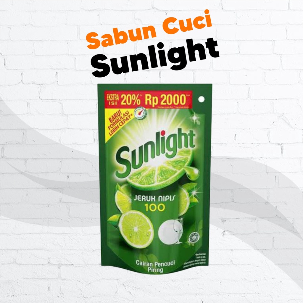 Jual Sunlight 105ml Sunlight Sachet Kecil Sunlight 2000 An Refill