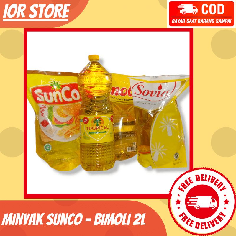 Jual Minyak Goreng Sunco L Bimoli L Sovia L Tropical Botol L