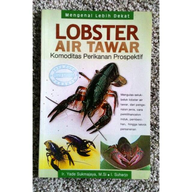 Jual Buku Mengenal Lebih Dekat Lobster Air Tawar Komoditas Perikanan